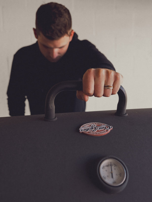 Flat Titanium: Antler & Bark