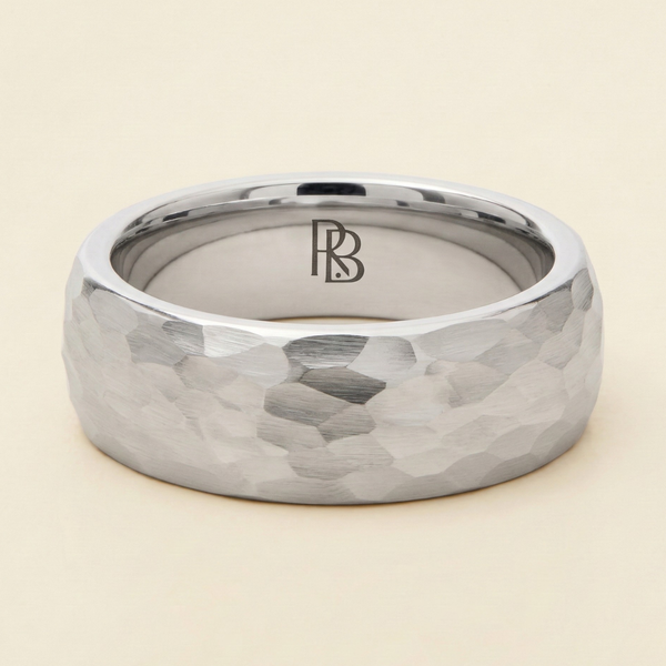 Classic Tungsten: Hammered