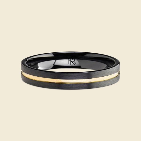 Striped: Black & Gold