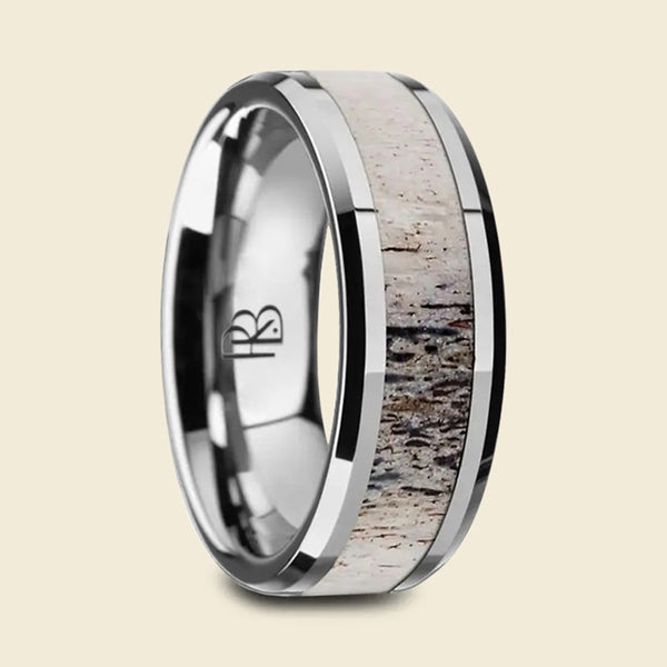 Beveled Tungsten: Deer Antler