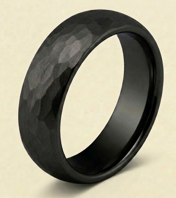 Classic Tungsten: Hammered