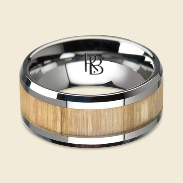 Beveled: Ash Wood Inlay