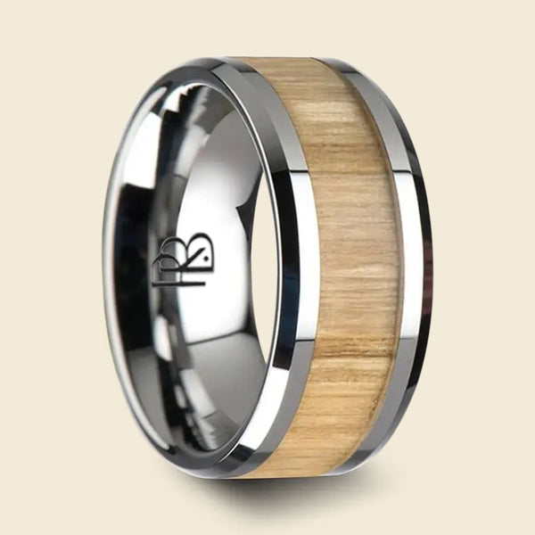 Beveled: Ash Wood Inlay