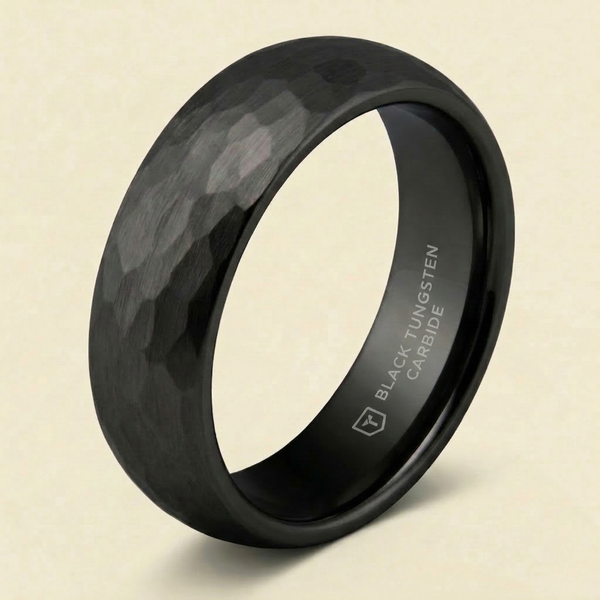 Classic Tungsten: Hammered