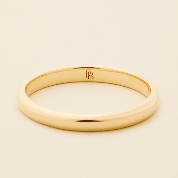 2MM Gold Band