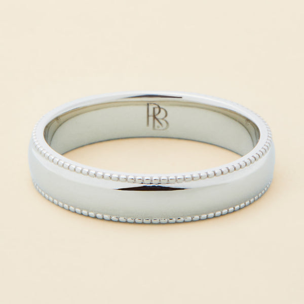 RING BEAR MENS WEDDING BAND GOLD MENS WEDDING RING