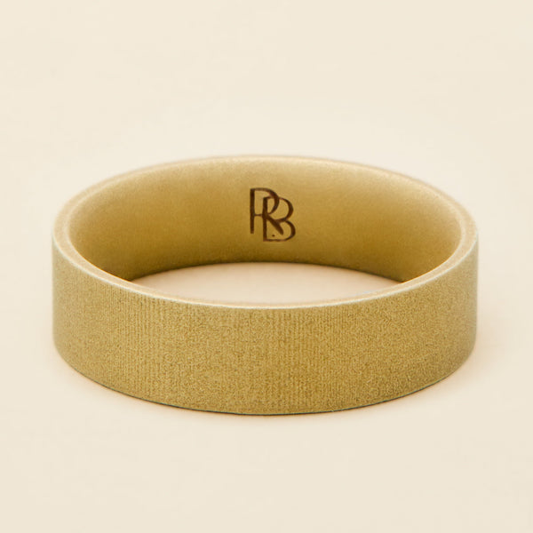 7MM Gold Mens Band