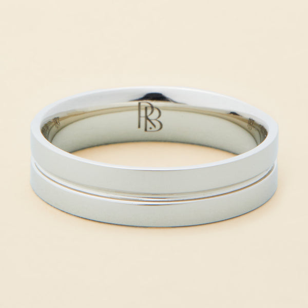 RING BEAR MENS WEDDING BAND GOLD MENS WEDDING RING