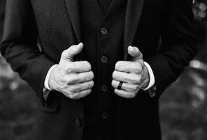 Understated Mens Wedding Bands