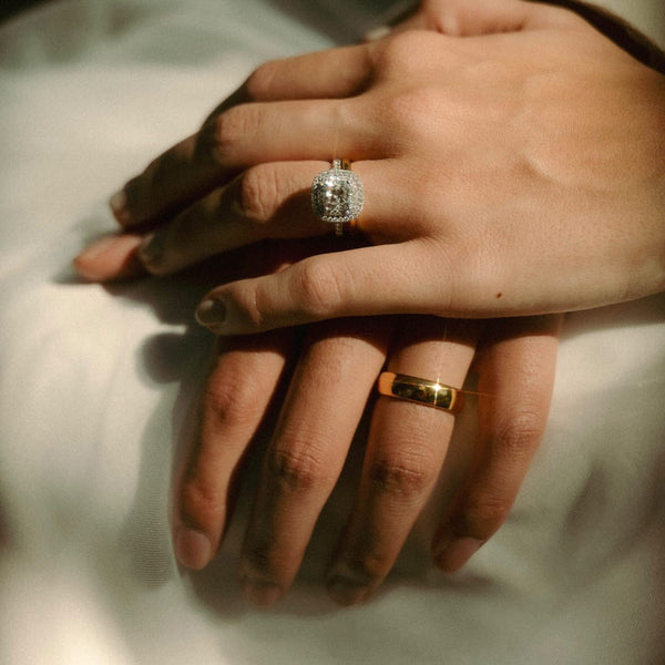The Perfect Wedding Band For GLP-1 Users with free resizing at anytime
