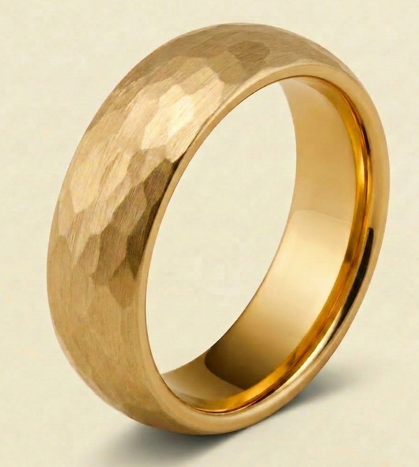 Classic Tungsten: Hammered