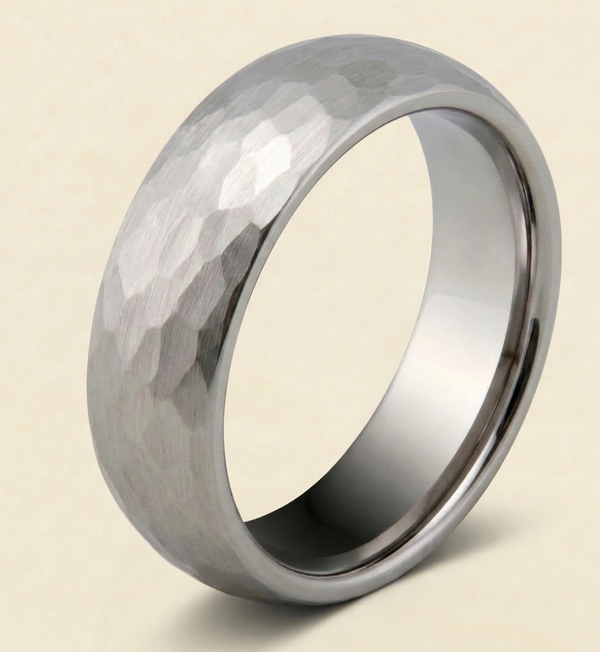 Classic Tungsten: Hammered