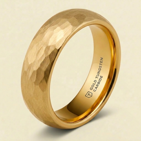 Classic Tungsten: Hammered