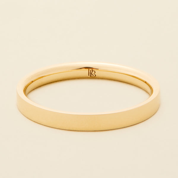 2MM Gold Band Gender Neutral